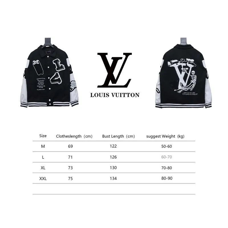 Louis Vuitton Wizard of Oz baseball Jacker Black