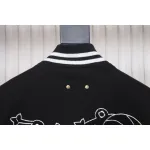 Louis Vuitton x NBA Leather Basketball Jacket Black