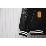 Louis Vuitton x NBA Leather Basketball Jacket Black