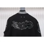 Louis Vuitton x NBA Leather Basketball Jacket Black