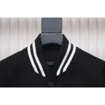 Louis Vuitton x NBA Leather Basketball Jacket Black