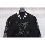 Louis Vuitton x NBA Leather Basketball Jacket Black