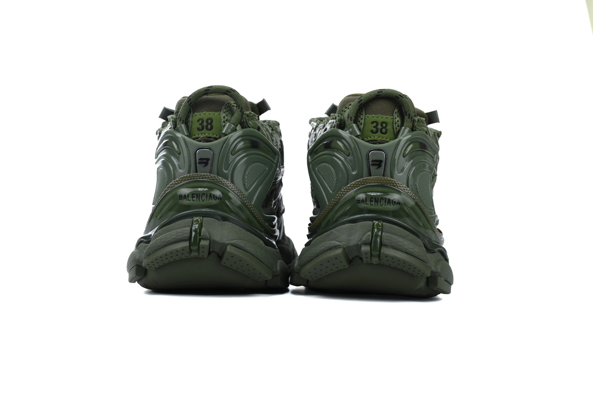 PK God Batch Balenciaga Runner Sneaker 'Dark Green' 677403 W3RB1 3031