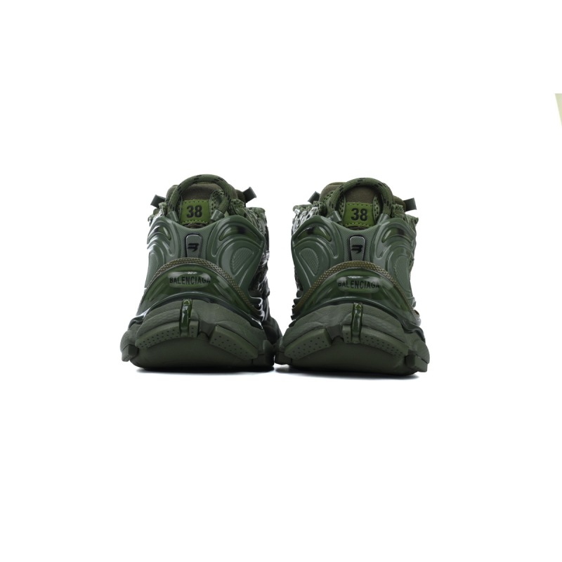 PK God Batch Balenciaga Runner Sneaker 'Dark Green' 677403 W3RB1 3031
