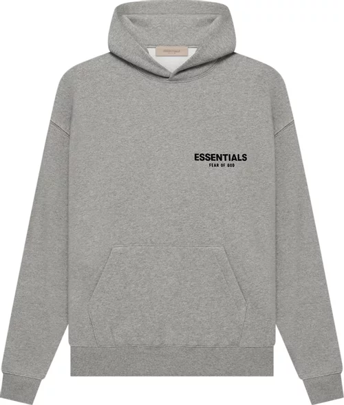 Fear of God Essentials Relaxed Hoodie Dark Oatmeal