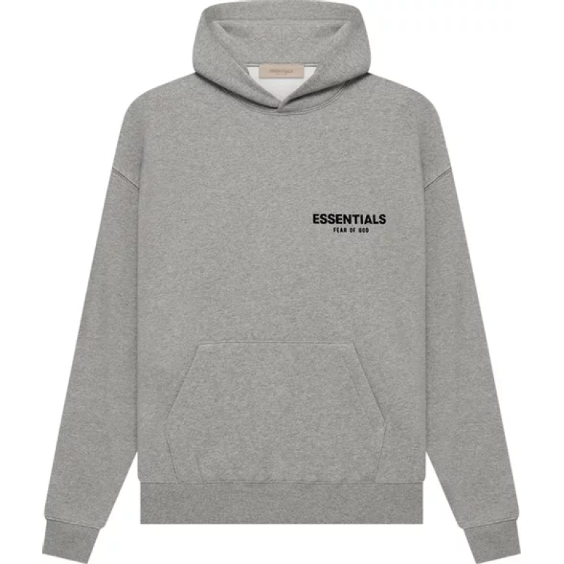 Fear of God Essentials Relaxed Hoodie Dark Oatmeal