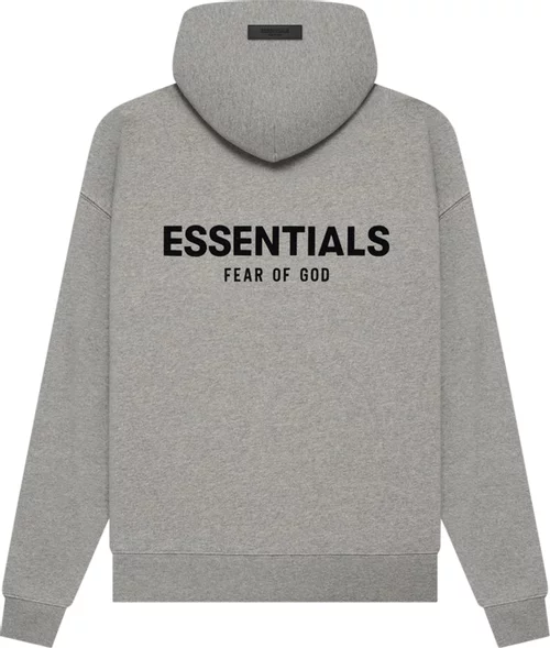 Fear of God Essentials Relaxed Hoodie Dark Oatmeal