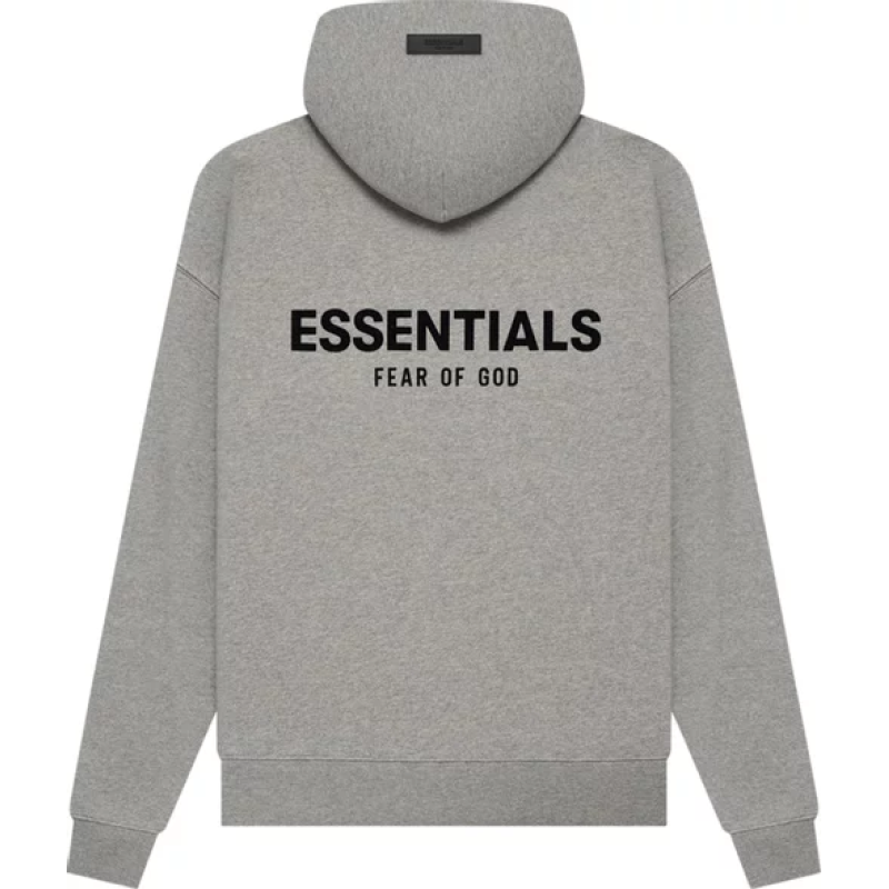 Fear of God Essentials Relaxed Hoodie Dark Oatmeal