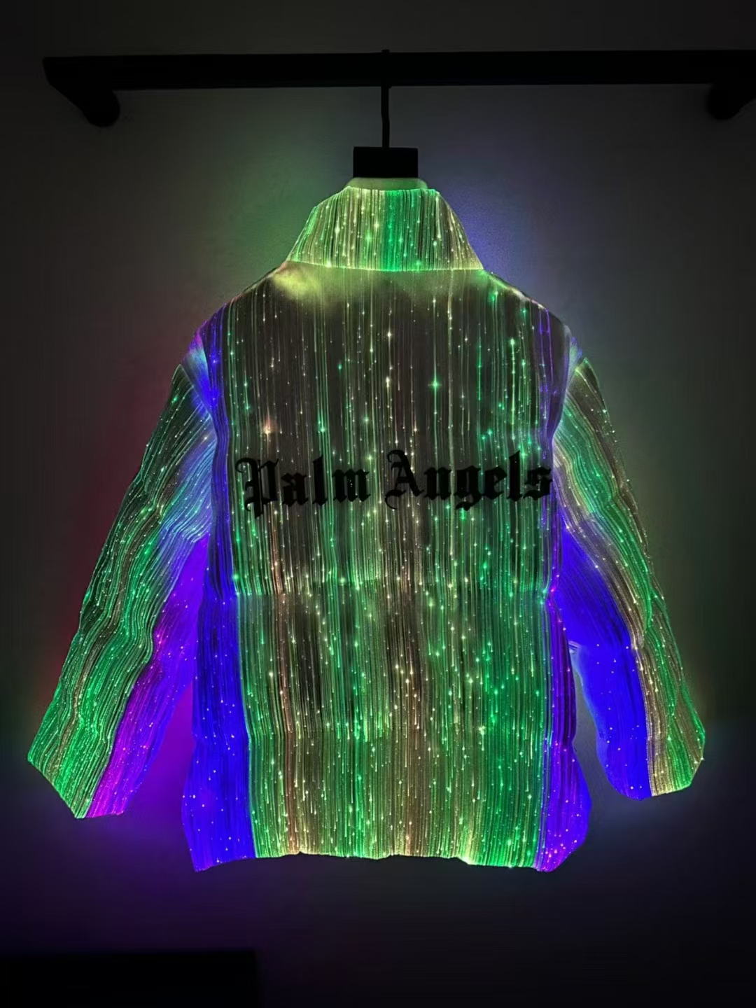 Moncler × Palm Angels Moncler Maya 70 By Palm Angels Down Jacket Colorful Light