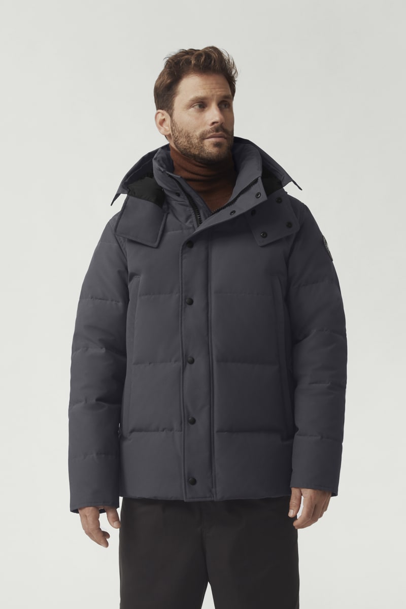 Canada Goose Wyndham Parka Black Label Coastal Grey