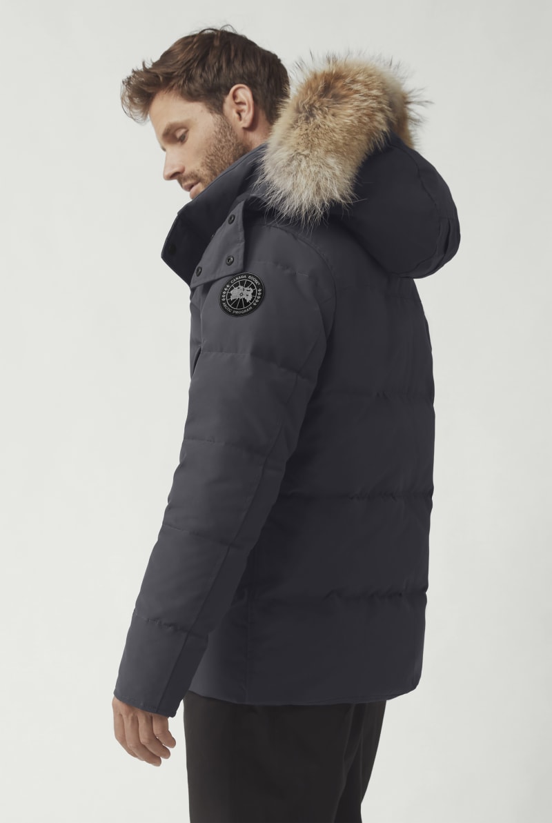 Canada Goose Wyndham Parka Black Label Coastal Grey