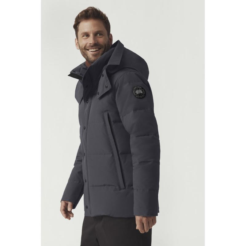 Canada Goose Wyndham Parka Black Label Coastal Grey