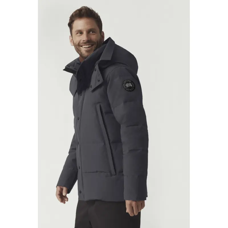 Canada Goose Wyndham Parka Black Label Coastal Grey