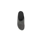 Marni Calfskin Fussbett Sabot Black Leather with Rhinestones SBMR000600P639400N99
