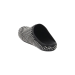 Marni Calfskin Fussbett Sabot Black Leather with Rhinestones SBMR000600P639400N99