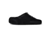 Marni Long hair Calfskin Fussbett Sabot Black SBMR000600P412200N99
