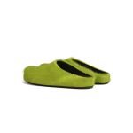 Marni Long hair Calfskin Fussbett Sabot Green SBMR000600P412200V07
