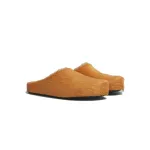 Marni Long hair Calfskin Fussbett Sabot Orange SBMR000600P412200R09