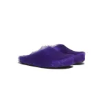 Marni Long hair Calfskin Fussbett Sabot Purple SBMR000600P623600C74