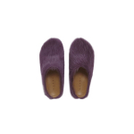 Marni Long hair Calfskin Fussbett Sabot Purple SBMS004601P412200C68