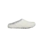Marni Long hair Calfskin Fussbett Sabot White SBMR000600P412200W02