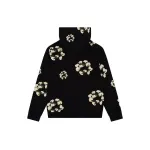 Denim Tears x CPFM Cactus Tears Wreath Hoodie Black