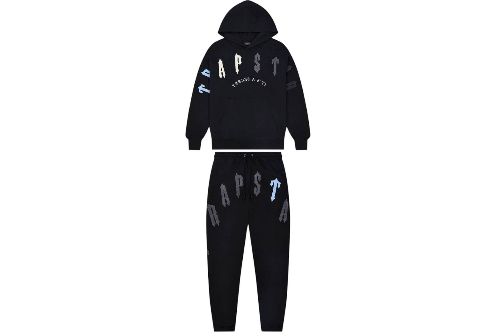 Trapstar Irongate Arch Chenille 2.0 Tracksuit Black/Ice