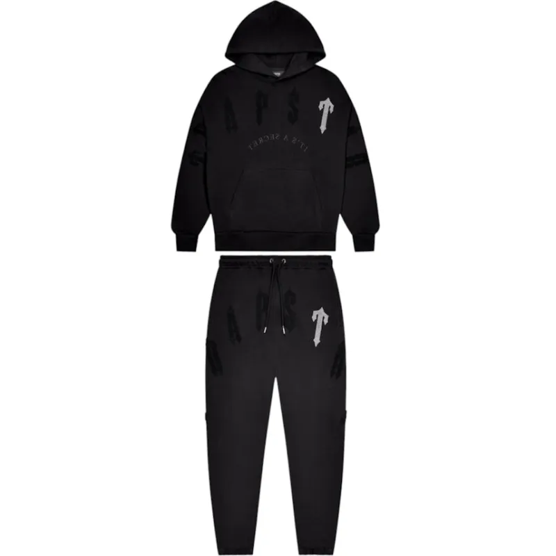 Trapstar Irongate Arch Chenille 2.0 Tracksuit Blackout