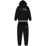 Trapstar Irongate Arch Chenille Hoodie Tracksuit Infrared Edition