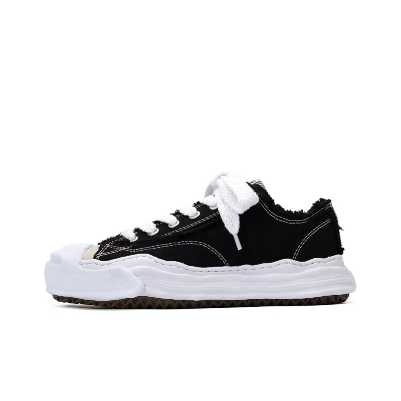 PK God Batch Maison MIHARA YASUHIRO Men's Hank Low Sneakers Black