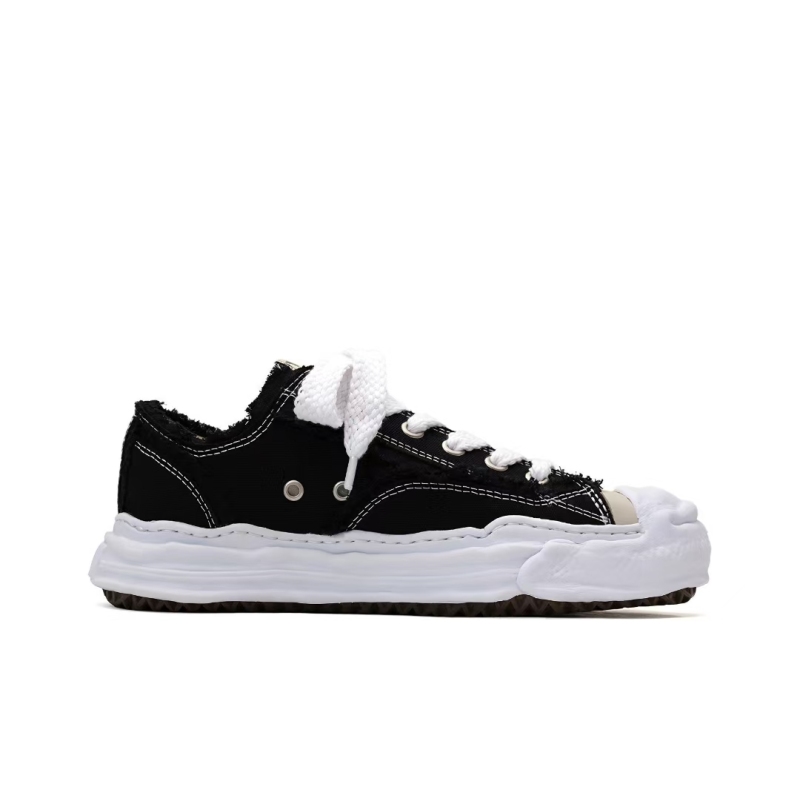 PK God Batch Maison MIHARA YASUHIRO Men's Hank Low Sneakers Black