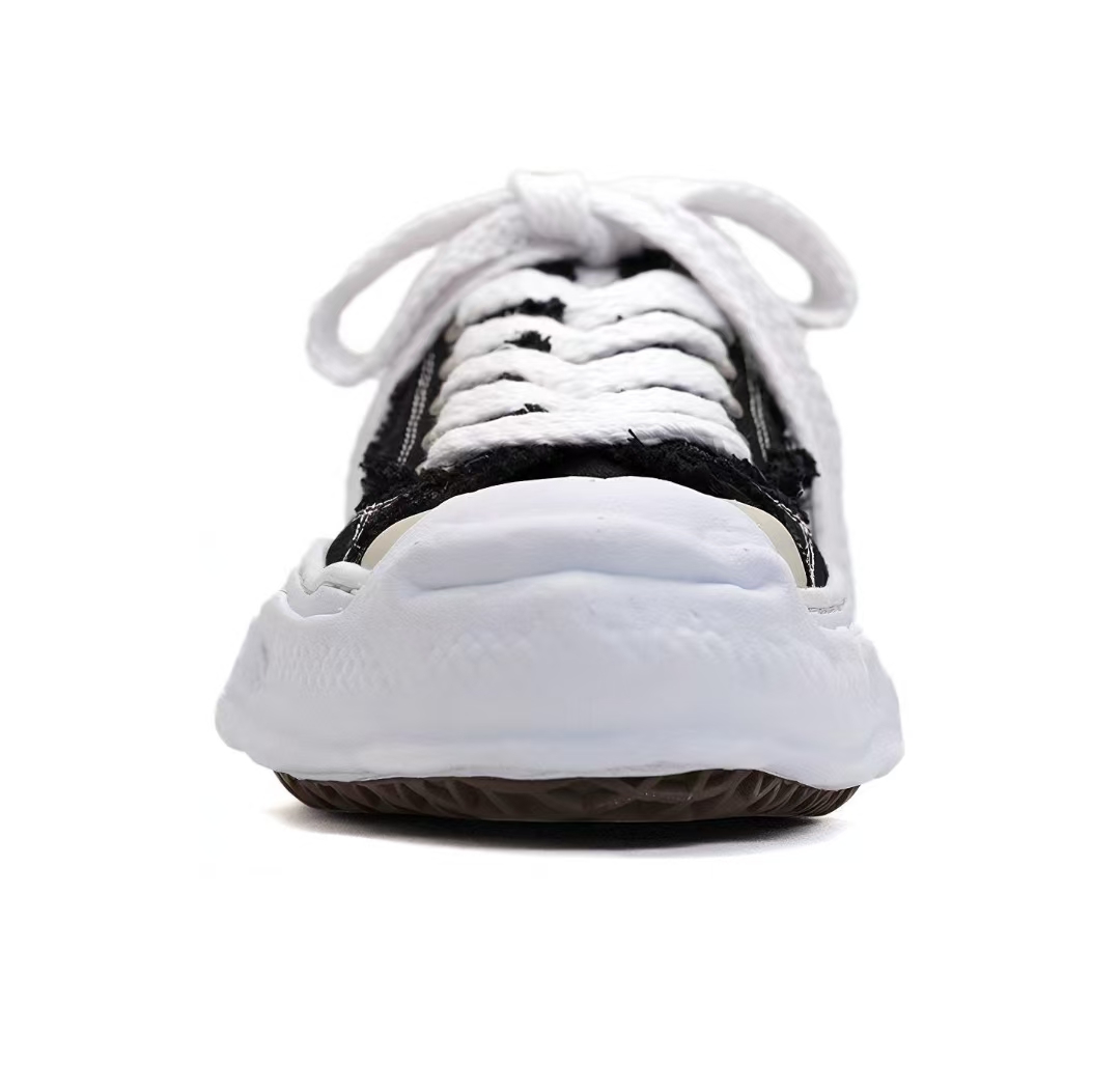PK God Batch Maison MIHARA YASUHIRO Men's Hank Low Sneakers Black