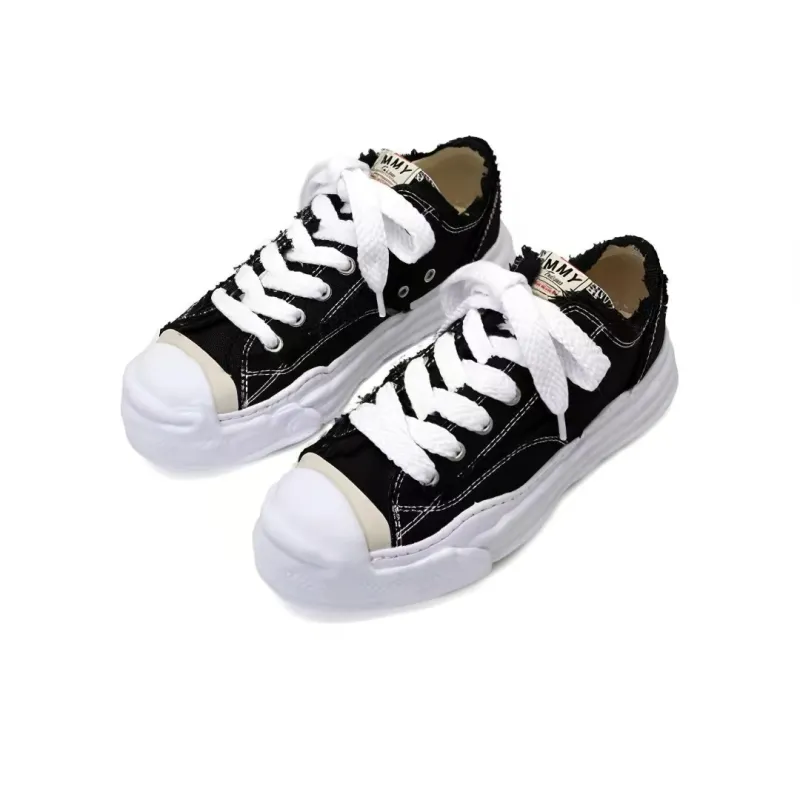 PK God Batch Maison MIHARA YASUHIRO Men's Hank Low Sneakers Black