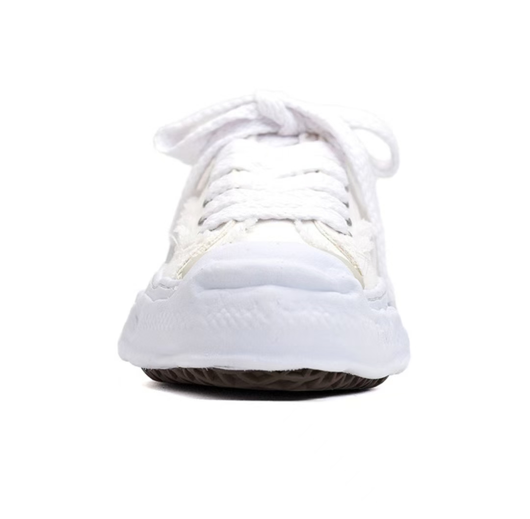 PK God Batch Maison MIHARA YASUHIRO Men's Hank Low Sneakers White