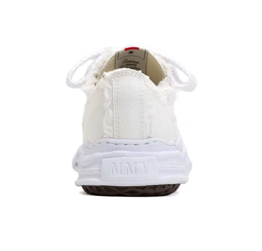 PK God Batch Maison MIHARA YASUHIRO Men's Hank Low Sneakers White
