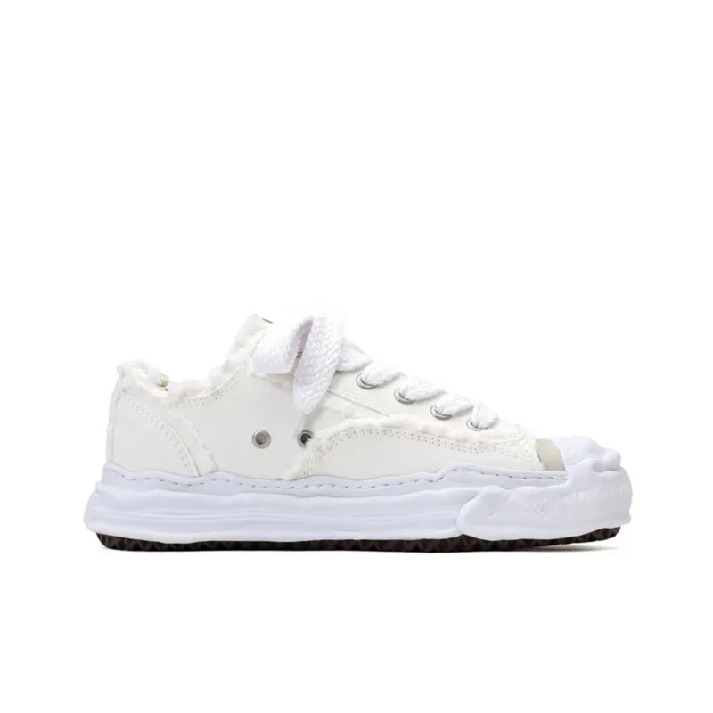 PK God Batch Maison MIHARA YASUHIRO Men's Hank Low Sneakers White
