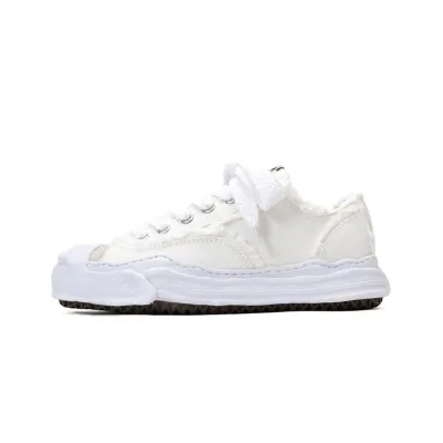 PK God Batch Maison MIHARA YASUHIRO Men's Hank Low Sneakers White 01