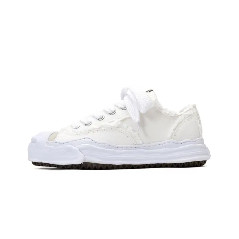 PK God Batch Maison MIHARA YASUHIRO Men's Hank Low Sneakers White