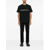Purple Brand Wordmark Tee Black