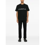 Purple Brand Wordmark Tee Black
