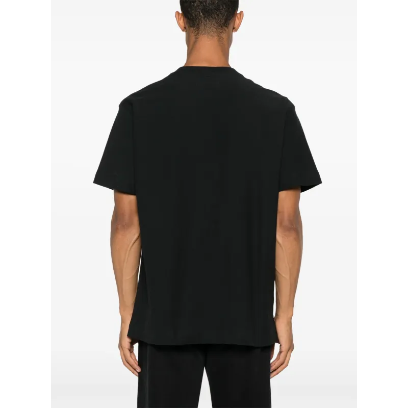Purple Brand Wordmark Tee Black
