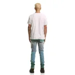 Purple Brand Wordmark Tee White