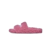 Balenciaga Furry Slide Rose Red