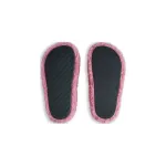 Balenciaga Furry Slide Rose Red