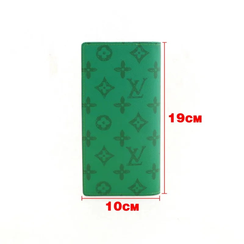Louis Vuitton Pocket Organizer Monogram Wallet Green
