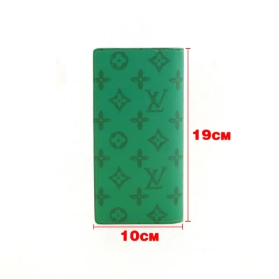 Louis Vuitton Pocket Organizer Monogram Wallet Green 02