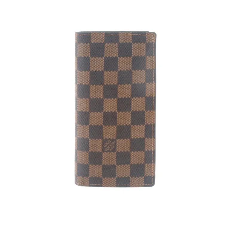 Louis Vuitton Portefeuille Brazza Wallet Bifold Damier Ebene