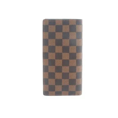 Louis Vuitton Portefeuille Brazza Wallet Bifold Damier Ebene 02