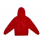 Sp5der Atlanta Zip Up Hoodie Red