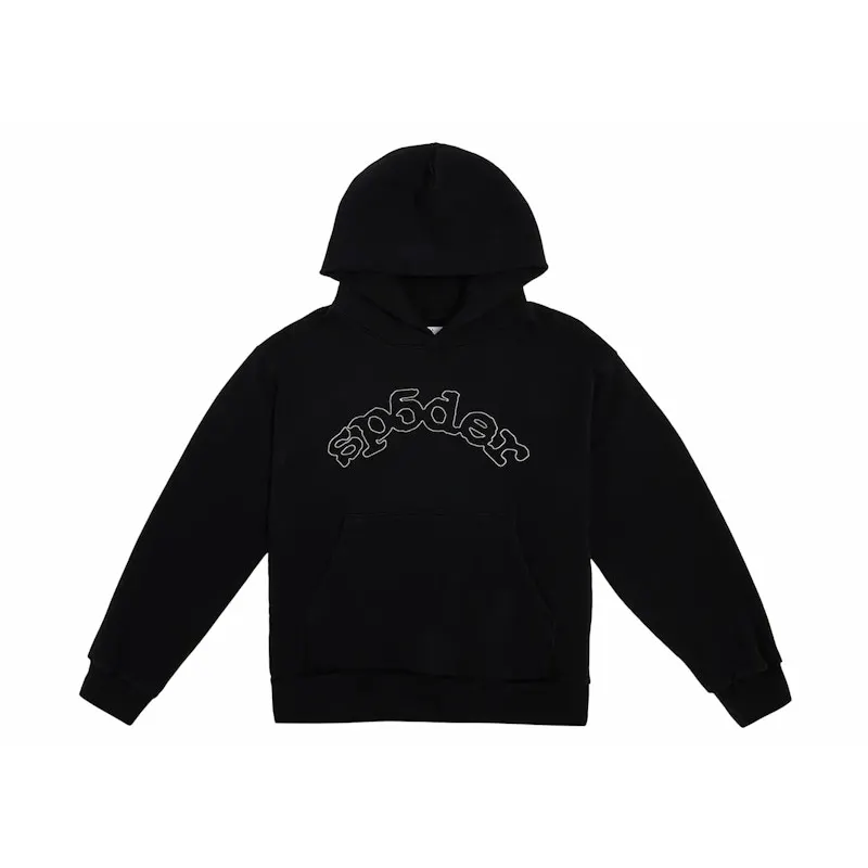 Sp5der OG Logo Hoodie Black